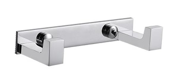 Omnires Uni haczyk podwójny chrom UN10120/KCR - Wysyłka w 24h