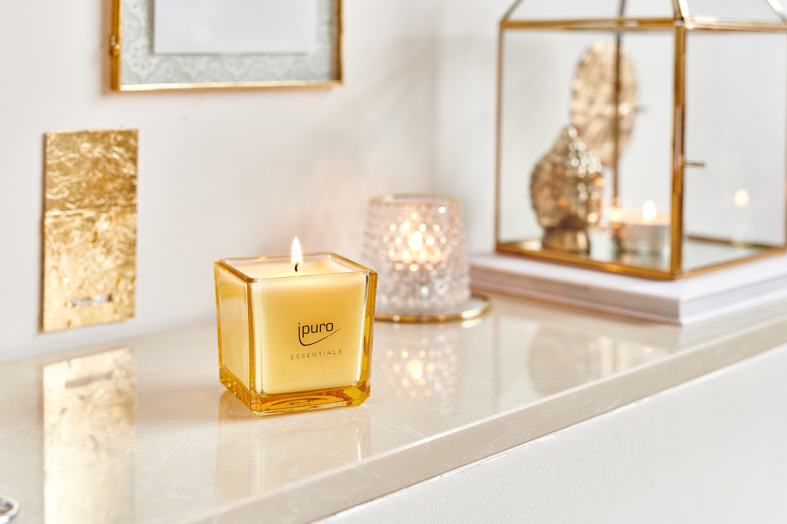 Ipuro Soft Vanilla świeca zapachowa 24 h ZIFC2207 - Wysyłka w 24h