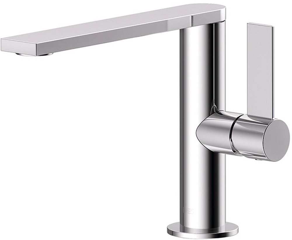 Tres Project bateria umywalkowa stojąca chrom 211.205.01