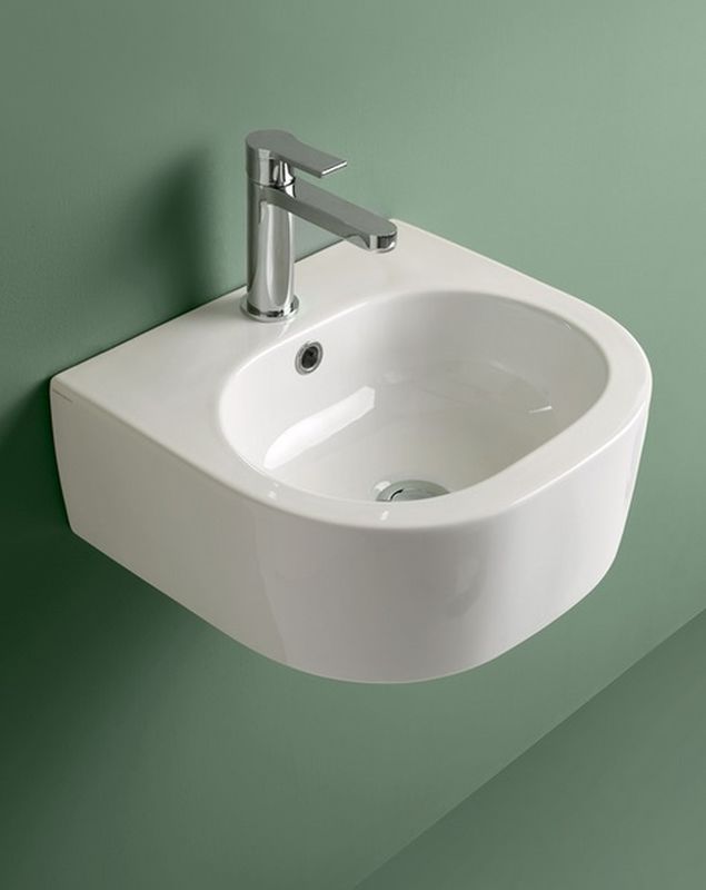 Kerasan Flo umywalka 40x37 cm biała 314901