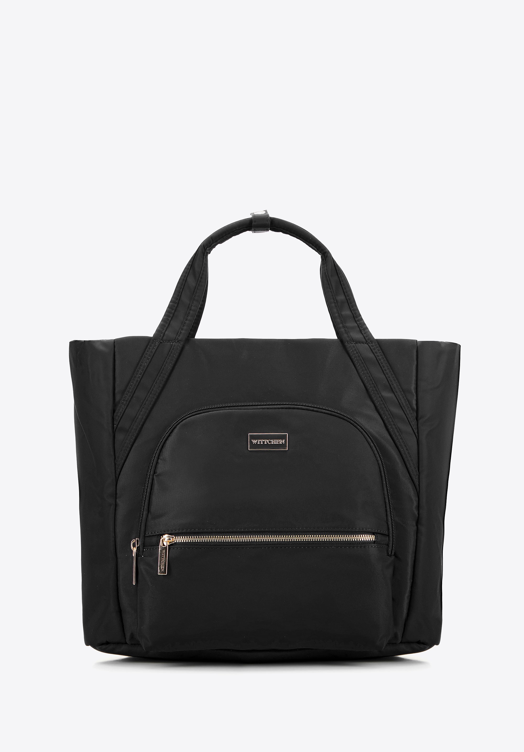 Wielofunkcyjna torba podróżna do samolotu z nylonu czarna