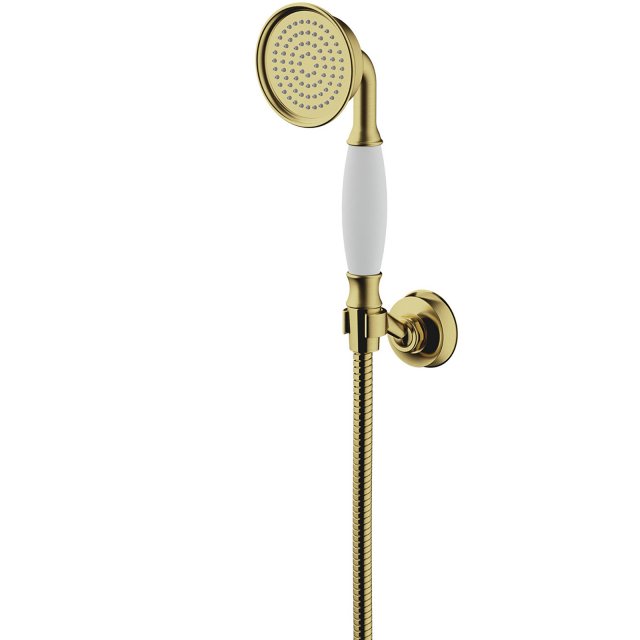 OMNIRES Zestaw prysznicowy punktowy ARMANCE mosiądz szczotkowany ARMA