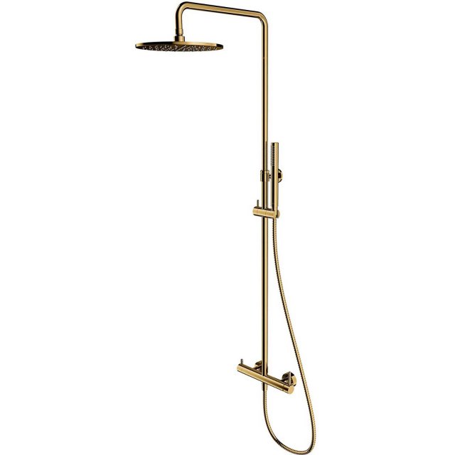 OMNIRES System prysznicowy Y natynkowy złoty połysk Y1244MGL