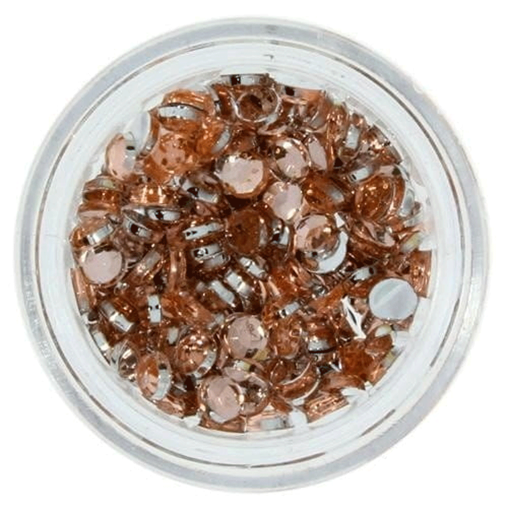 Cyrkonie imitacja szkła 3 mm ok.200 szt Nr 04