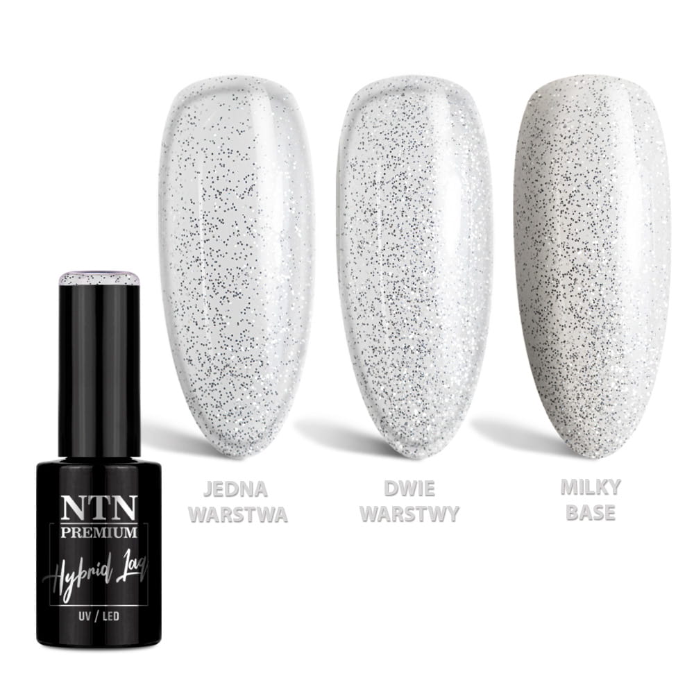 Lakier hybrydowy LED/UV Gel Polish Whites Nr 478 Limited Edition NTN Premium 5g