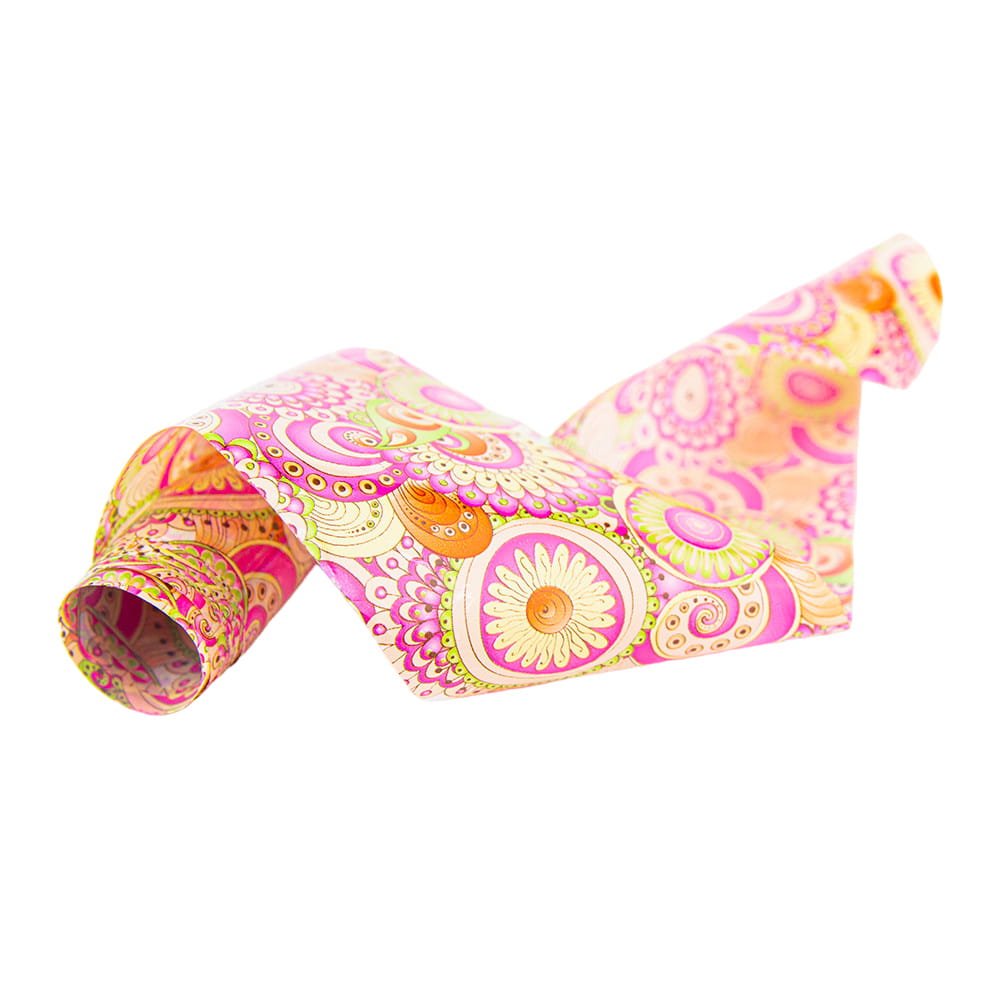 Folia transferowa 100 cm retro paisley Nr 3