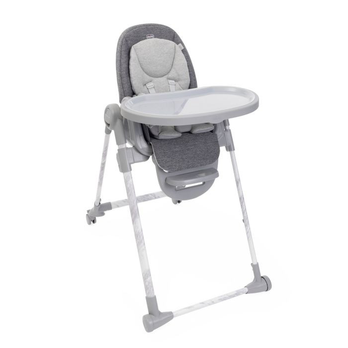 Chicco Polly Armonia - krzesełko do karmienia z pałąkiem-Carrara