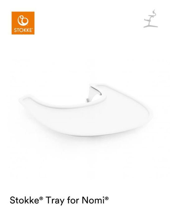 Stokke Nomi Tray - tacka do krzesełka Nomi-White