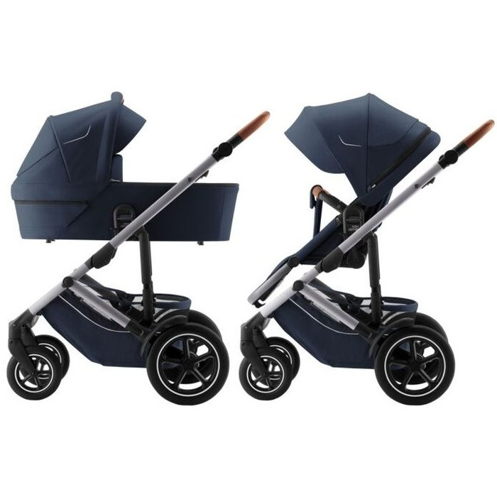 Britax Romer Smile 5Z - uniwersalny wózek głęboko-spacerowy 2 w 1-Night Blue