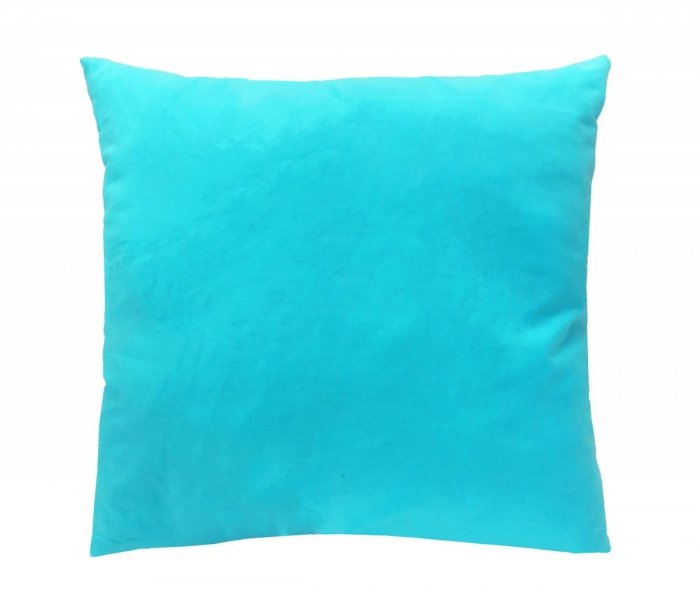 Poduszka RUBIN 40x40 100% bawełna wz. turkus