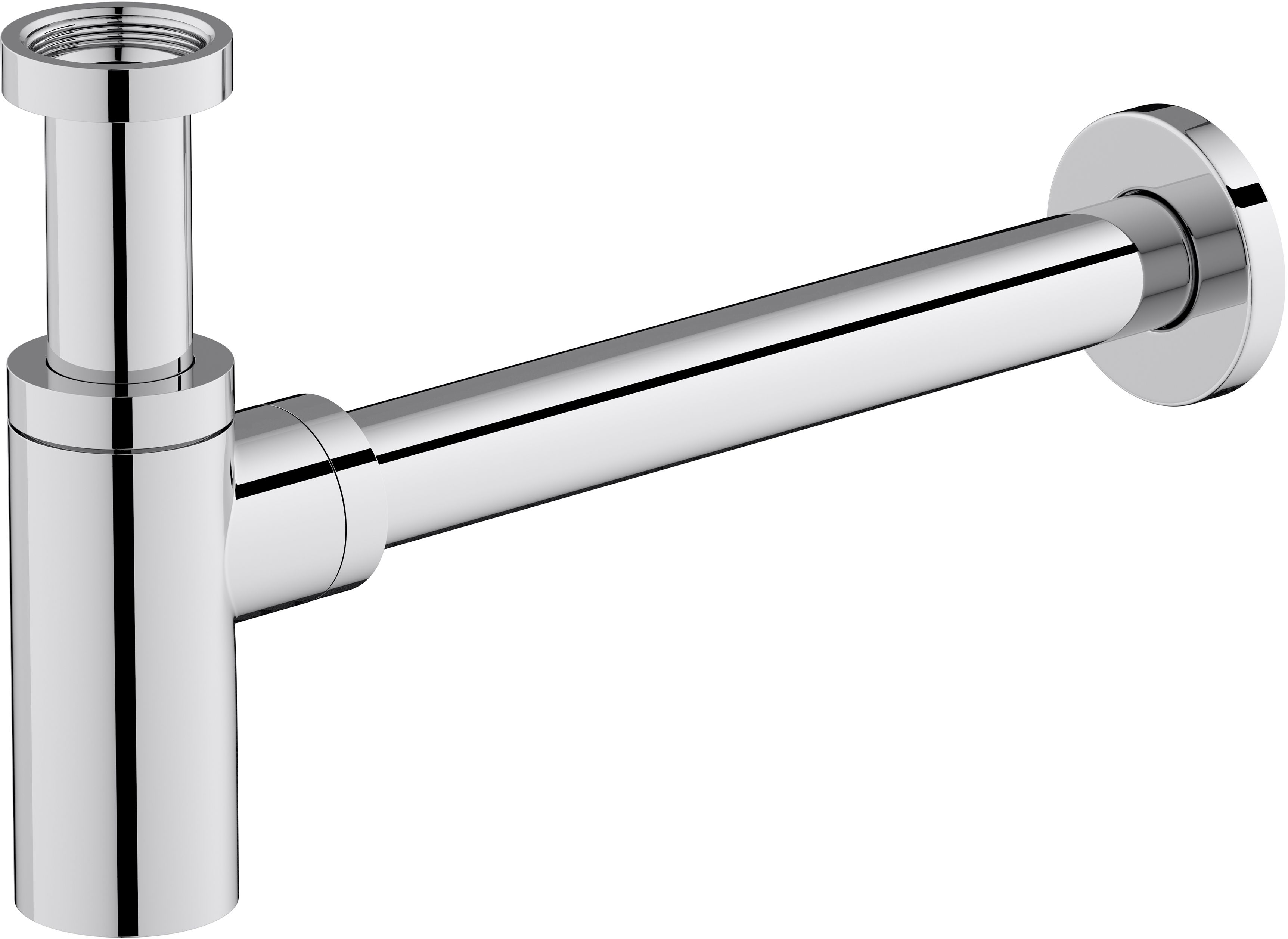 Darmowa Dostawa - Syfon do umywalki butelkowy chrom Cersanit Inverto S951712