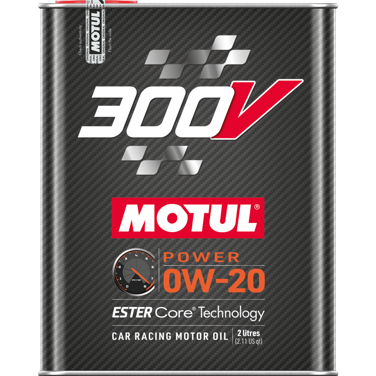 MOTUL 300V 0W20 POWER (HIGH RPM) 2L - Petrostar