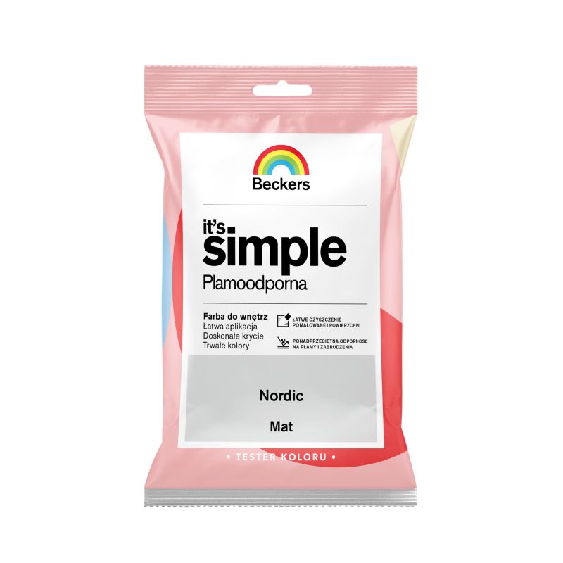 Tester farby kolorowej Beckers It's Simple nordic 0,05 l
