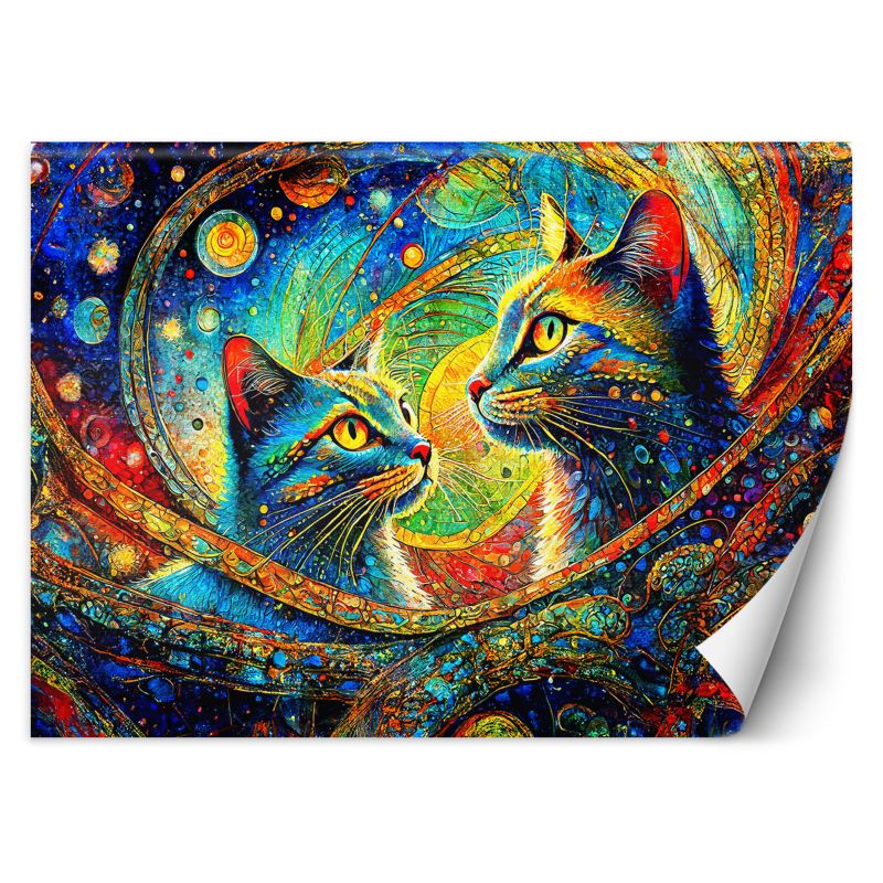 Fototapeta Feeby Abstrakcyjne koty 100x70 1 szt