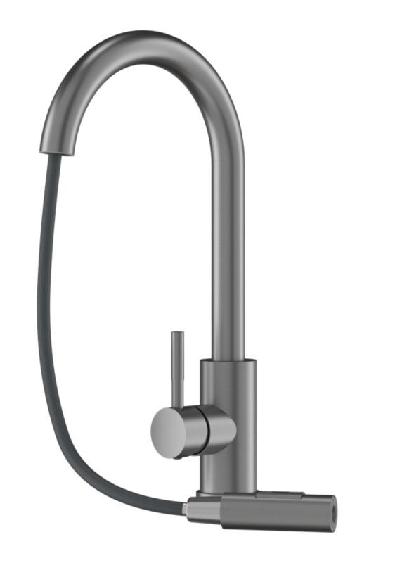 Bateria Kuchenna Granitan Loseto z Wyciąganą Wylewką GunGrey 1szt.