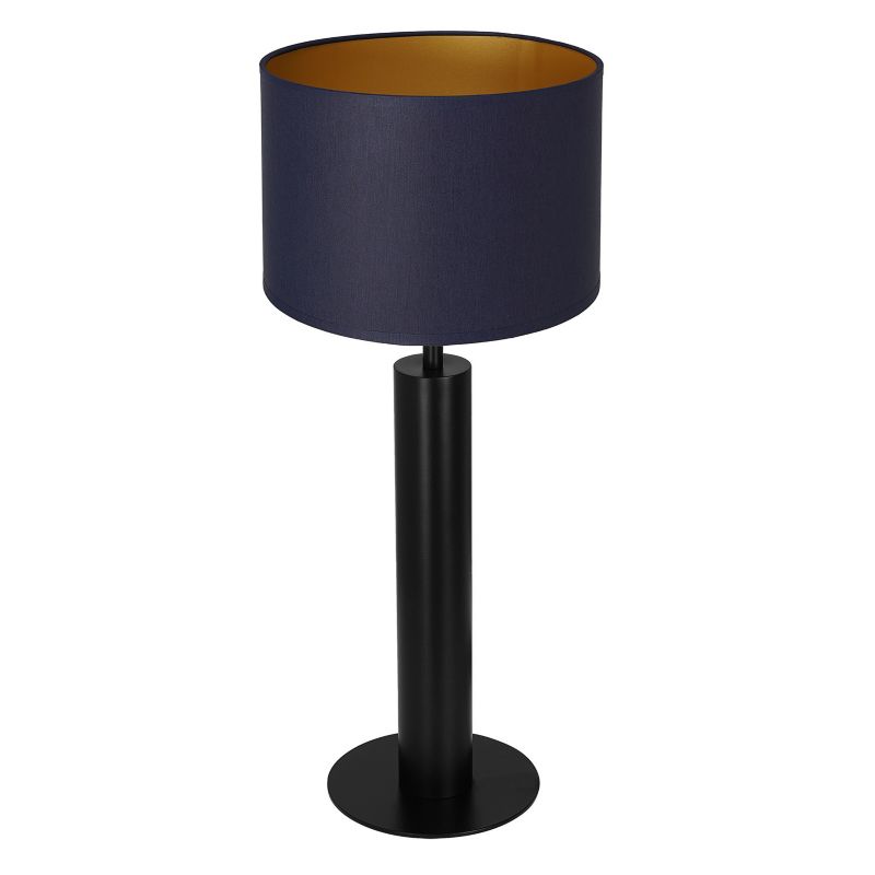 Lampa stołowa Luminex Table Lamps czarny mat-granatowy-złota 1 x E27 x 15W IP20 wym: 58 x 25 x 25 cm metal - 1 szt.