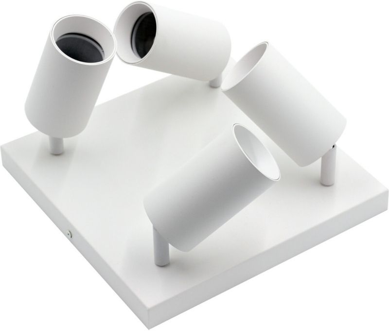 Lampa sufitowa IdeaLED Qualis biała 4 x GU10 x 40W wym: 14 x 26 x 26 cm - 1 szt.