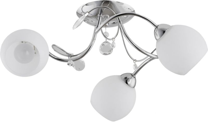 Lampa wisząca Livia 3 x E14 chrom