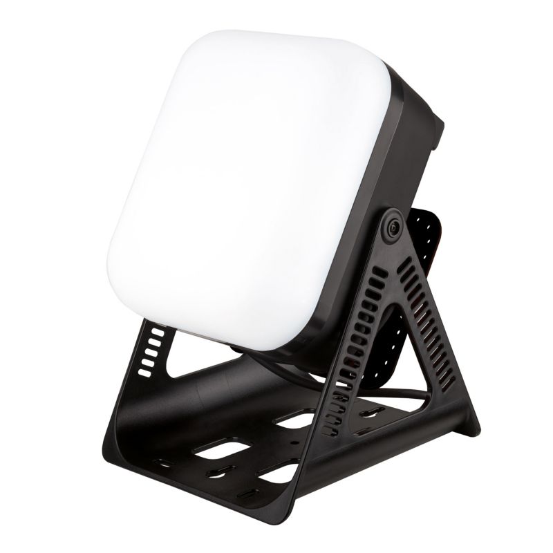 Naświetlacz LED XUDO 60W/30W Biały neutralny 4500K z gniazdem 230V IP54 Czarny 1 szt.