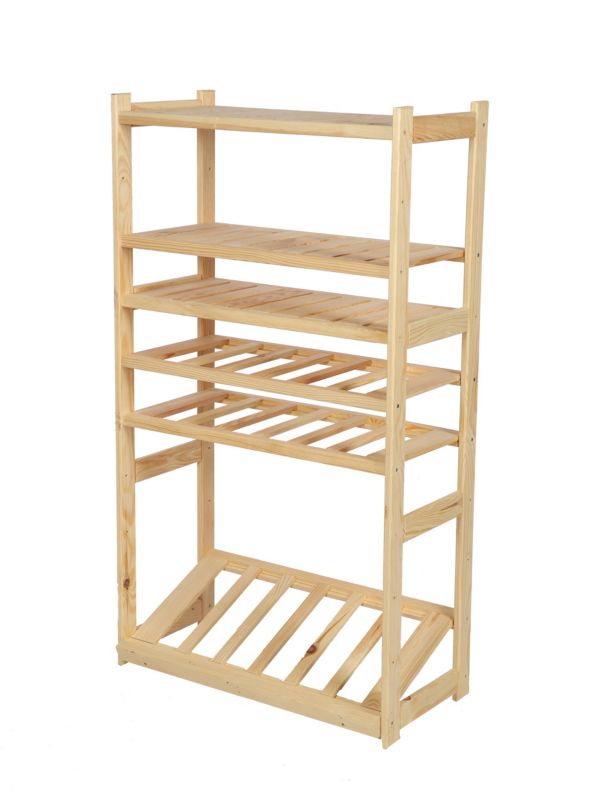 Regał do spiżarni MODO24 124,2 cm 6 półek naturalny 1 szt.