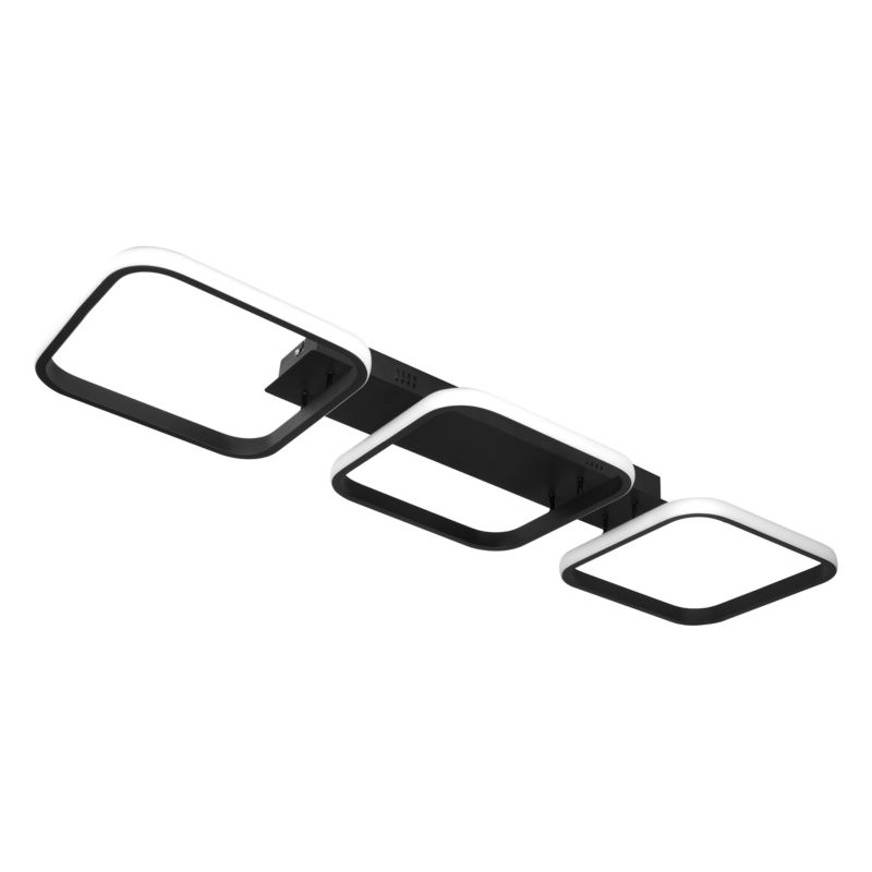 Żyrandol LED MasterLED Nebula Canis 33W 90x26cm neutralna biel 4000K czarny 1 szt.