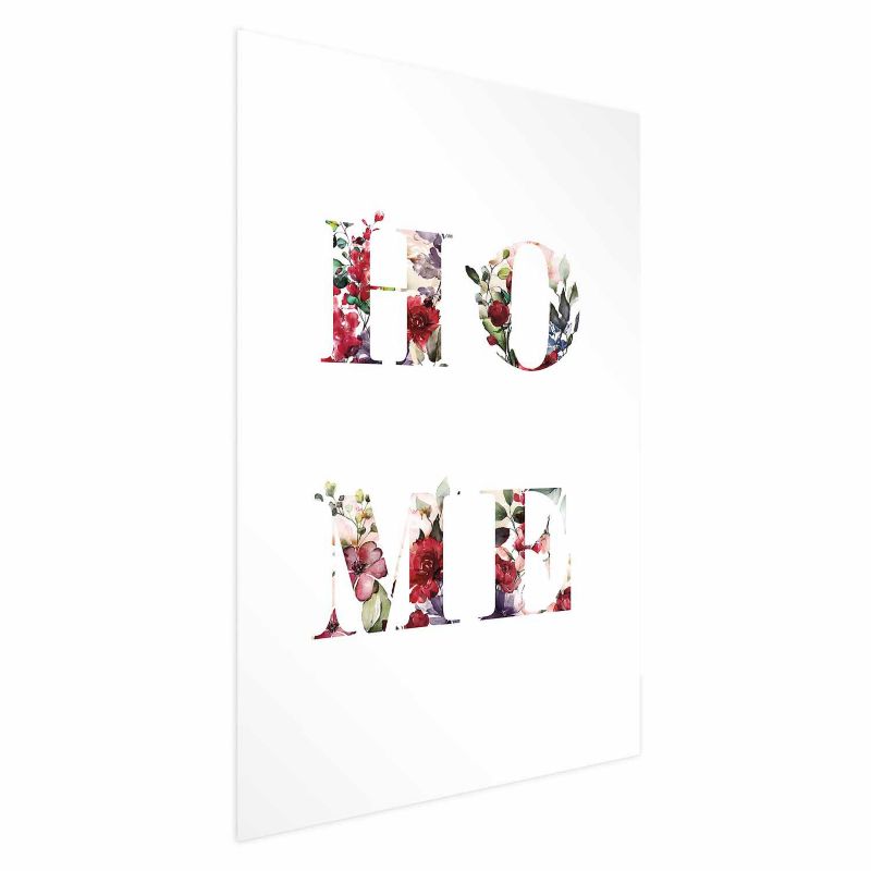 Plakat Artgeist Dom w kwiatach 29,7x42 cm bez ramy 1 szt