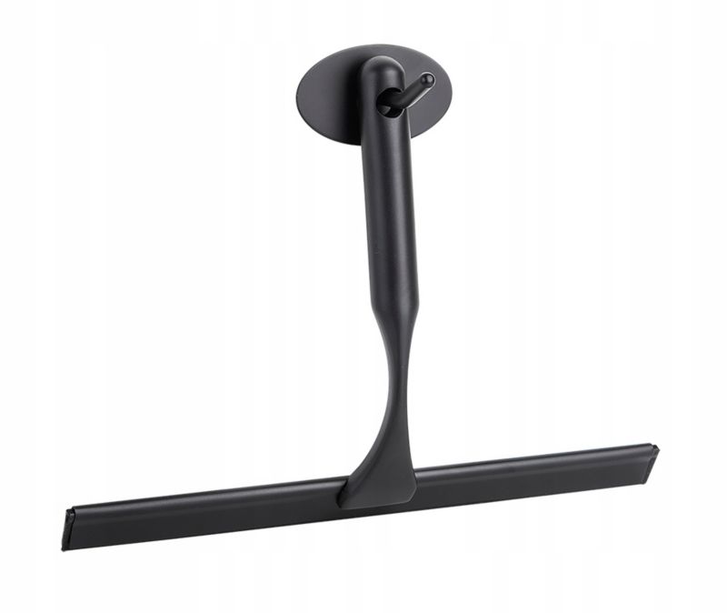 Ściągaczka wody Rodeno czarna prysznicowa 1 szt.