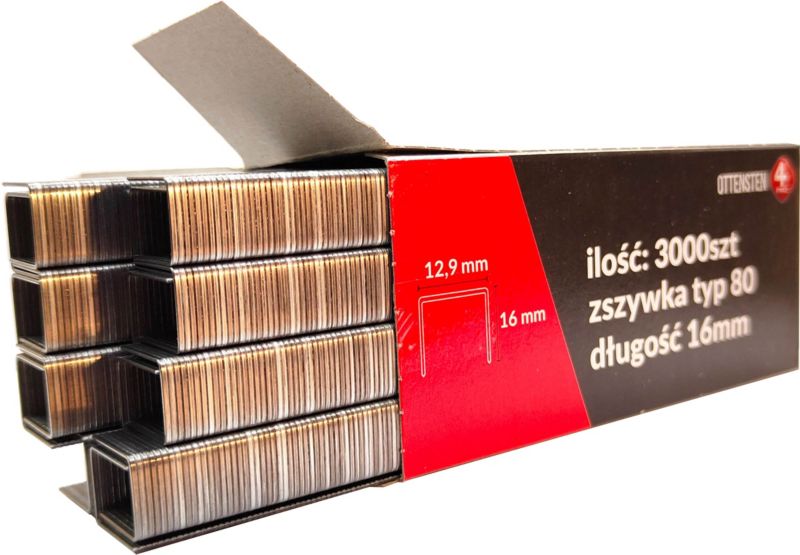 Zszywka 4PRO 80 / 16 mm 3000 szt.