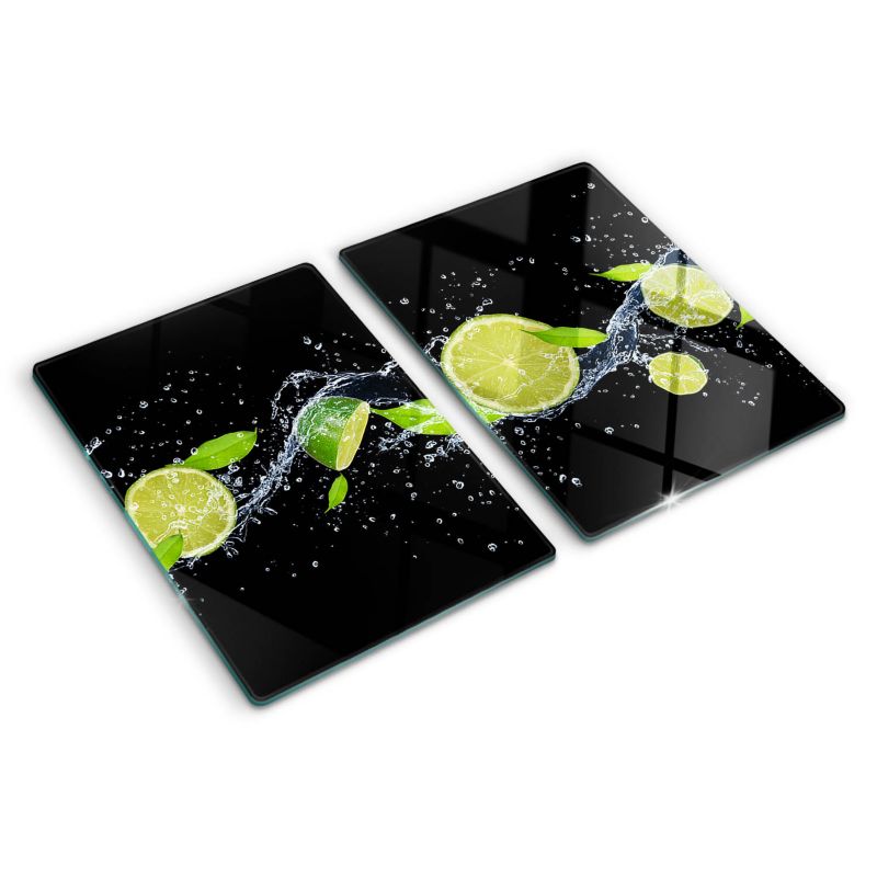 Deska szklana Tulup 2x40x52 cm Cytrusowy Chłód 1 szt.