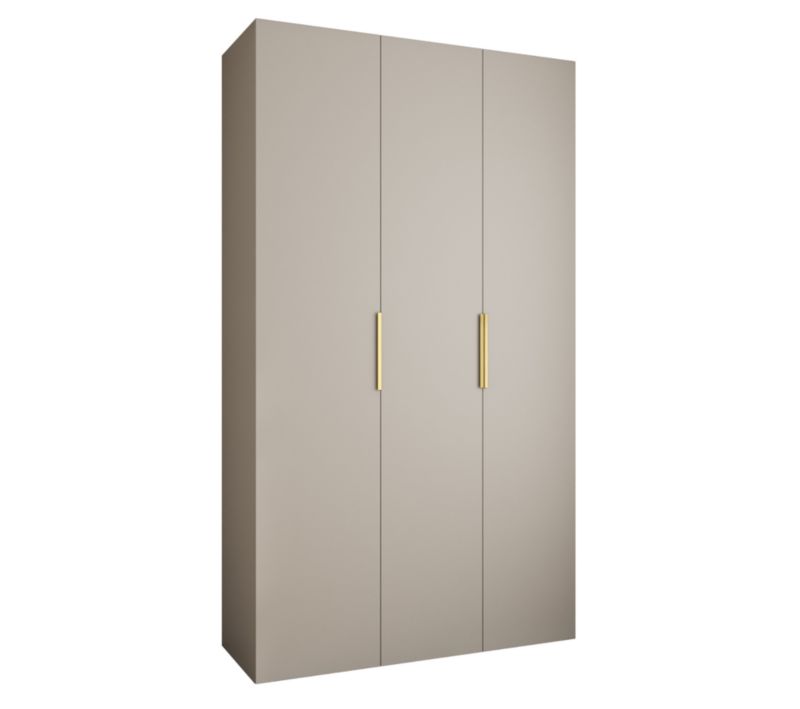 Szafa uchylna Garderoba COMO 4 140 (kaszmir/złoty)