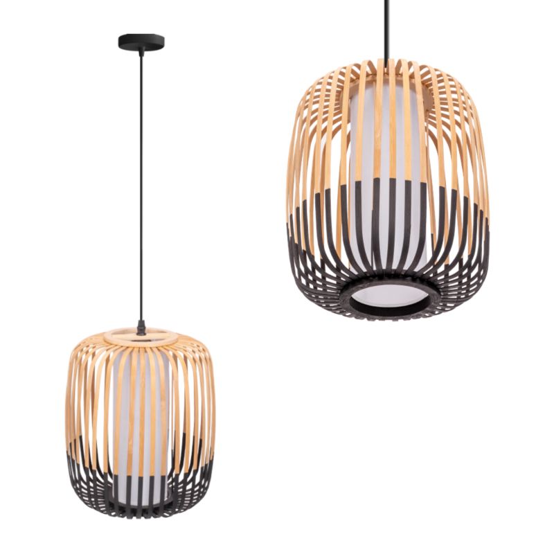 Lampa Sufitowa Wisząca Toolight App1274-1Cp Boho Brązowy 1 Szt
