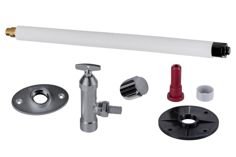 Zawór SCHELL zewnętrzny 12.7 mm mrozoodporny Polar II zestaw 1 szt.