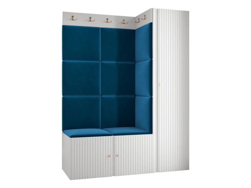 Zestaw MIRJAN 24 Orion Ryfel Slim IX biały + granatowy 1 kpl.