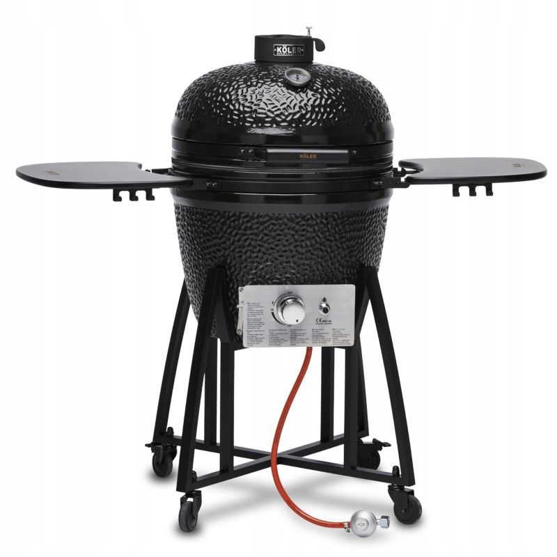 Grill Ceramiczny Koler Kamado EG22-GAS Węglowy Gazowy 56cm z wózkiem 1 szt.