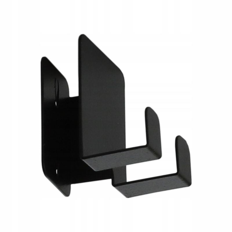 Dekoracyjny haczyk do lameli Max-Stone czarny 30x31x33 mm 1 szt.