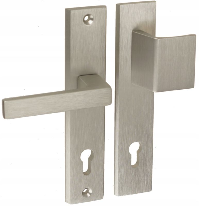 Klamko-Pochwyt FEINZ Uniwersalny Do Drzwi Zewnętrznych 72 Mm Wkład Srebrny 1 szt.