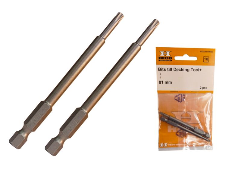 Bity do narzędzia ukryty montaż Heco