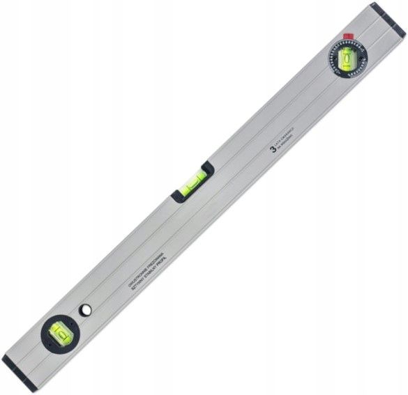 Poziomica FEINZ Aluminiowa Profesjonalna 3 Libelle Kątomierz Frezowana 120 Cm 1 szt.