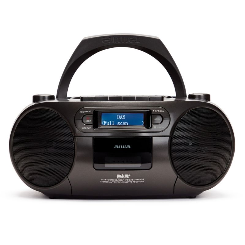 Boombox AIWA BBTC-660DAB/BK z DAB+ Czarny 1szt.