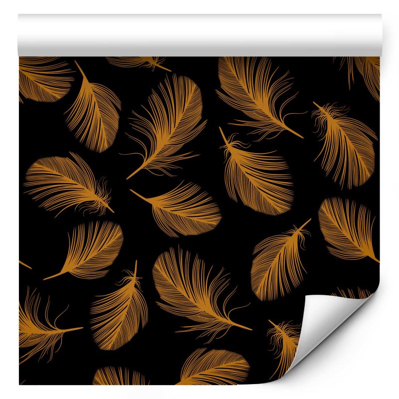 Tapeta flizelinowa Artgeist 110g/m2 Tła i desenie czarna 50x1000 (10 części) 10018ja rolka 1 szt