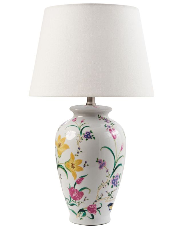 Lampa stołowa Acrosso Porcelana Biały 1 szt.