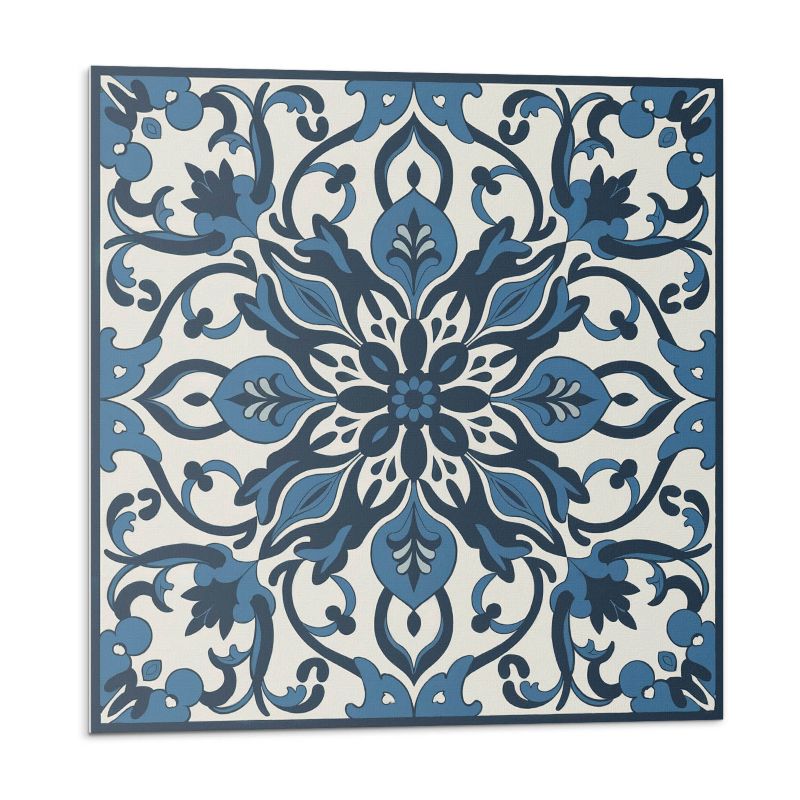 Kafelki samoprzylepne Wallfluent 20x20 cm Motyw kwiatów i liści 20 szt.