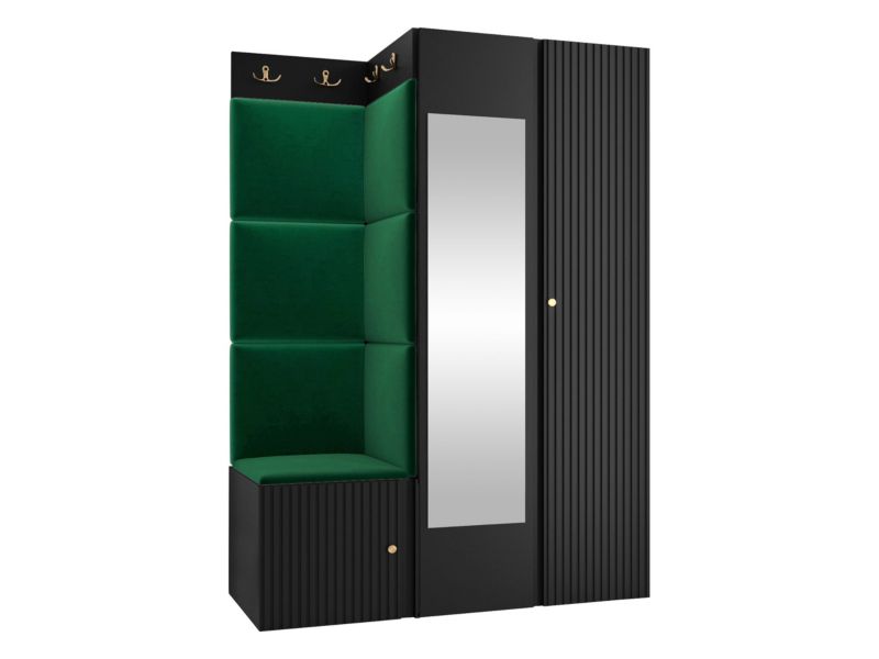 Zestaw MIRJAN 24 Orion Ryfel Slim XXIV czarny + butelkowa zieleń 1 kpl.