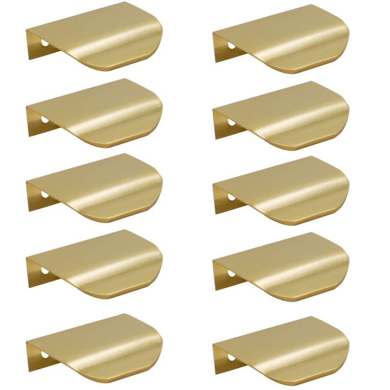 Uchwyt meblowy B&B krawędziowy 50 mm złoty 10 szt