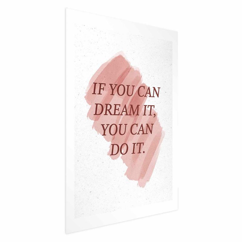 Plakat Artgeist You Can Do It 21x30 cm bez ramy z marginesem 1 szt