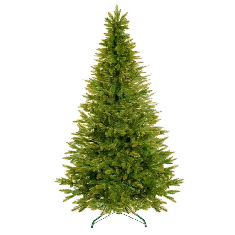 Sztuczna choinka Springos 240 cm świerk naturalny ze stojakiem nowoczesny gęsty