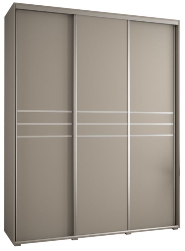 Szafa przesuwna Abiks 45 wysoka Dakota 10 190 kaszmir+kaszmir+sreb 1 szt