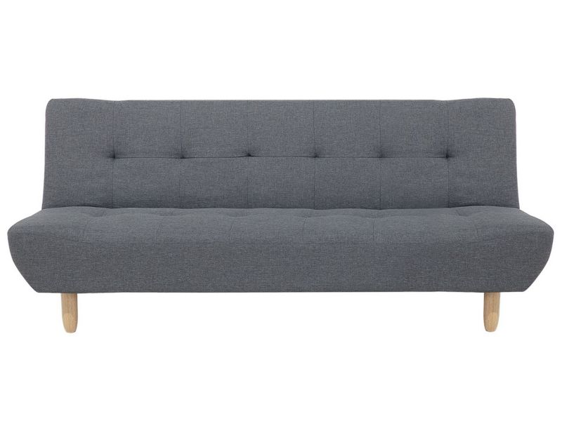 Sofa rozkładana Alsten Ciemnoszary Symetryczny 1 szt.