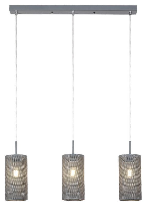 Lampa wisząca Rabalux Callia popielaty wym: 150 x 64 x 10 cm 3xE14 x 1 szt.