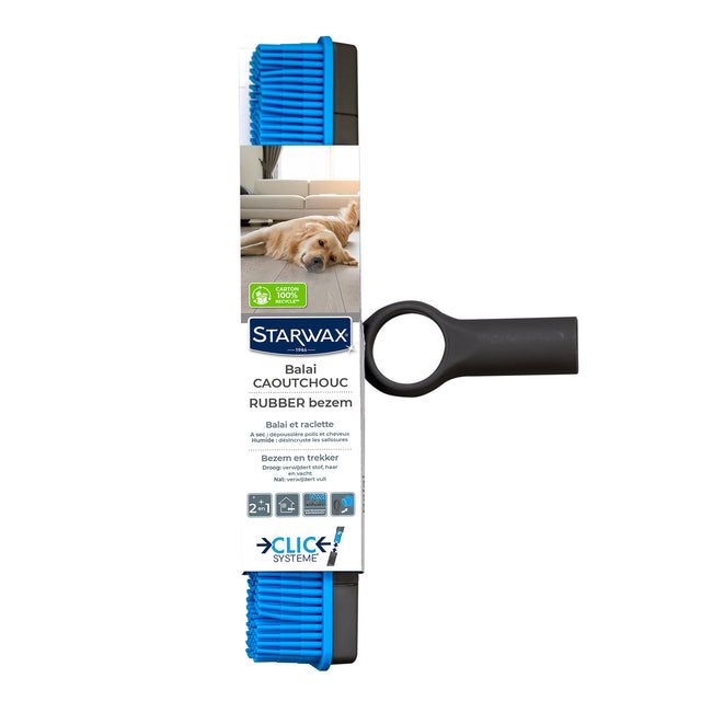 Miotła Kauczukowa Starwax, Click System X1, wszechstronne akcesorium do sprzątania 1 szt.